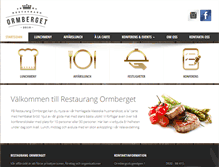 Tablet Screenshot of ormberget.com